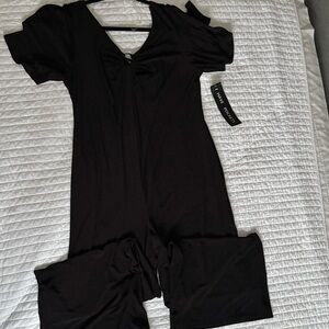 Women’s Sami & Jo Long Black V-Neck Jumpsuit